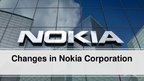 Prezentációk 'Changes in Nokia Corporation', 1.                