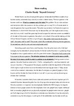 Összefoglalók, jegyzetek 'Home Reading. Charles Handy "Beyond Certainty"', 1.                