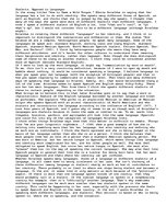 Esszék 'Dialects Opposed to Languages. Text-Wrestling Essay on Gloria Anzalduas story "H', 1.                