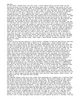 Esszék 'Journal - survival', 1.                