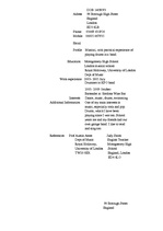 Minták 'CV and Motivation Letter', 1.                