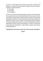 Összefoglalók, jegyzetek 'Position of a Nation-state in the World Economy', 2.                