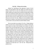 Esszék 'Vaira Vīķe-Freiberga and Uncertainty', 1.                