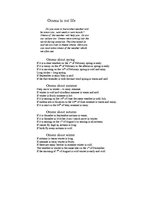 Esszék 'Omens in Our Life', 1.                