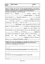 Összefoglalók, jegyzetek 'Deutscprüfung', 1.                