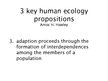 Kutatási anyagok 'The World as a System - Human Ecology Between 1935 and 1970 (Hawley)', 7.                