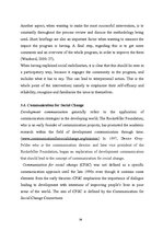 Kutatási anyagok 'Communication for Development. Health Communications', 38.                