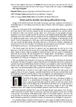 Összefoglalók, jegyzetek 'Portfolio in British Geography and History', 14.                