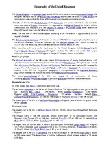 Összefoglalók, jegyzetek 'Portfolio in British Geography and History', 38.                