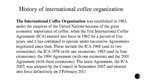 Prezentációk 'International Coffee Organization and Agreement', 3.                