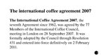 Prezentációk 'International Coffee Organization and Agreement', 11.                