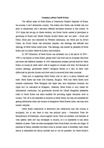 Összefoglalók, jegyzetek 'Summary about North Korea', 1.                