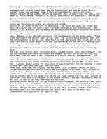 Esszék '"A change of Perspective"', 1.                