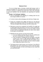 Kutatási anyagok 'Business Meeting Etiquette in Japan', 5.                