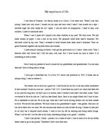 Esszék 'My Experience of Life', 2.                