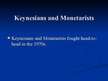 Prezentációk 'Monetarism', 13.                