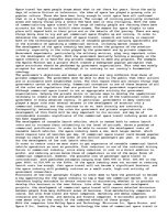 Esszék 'Commercial Space Travel', 1.                