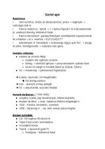 Összefoglalók, jegyzetek 'Magyar tételek', 1.                