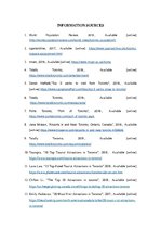 Kutatási anyagok 'The Analysis of Tourism Industry in Toronto', 14.                