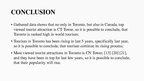 Kutatási anyagok 'The Analysis of Tourism Industry in Toronto', 29.                