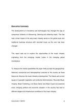 Záródolgozatok 'The Opportunities for Emerging Music Markets in the Changing Global Market Place', 2.                