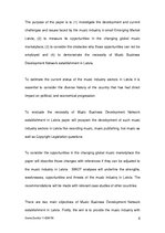 Záródolgozatok 'The Opportunities for Emerging Music Markets in the Changing Global Market Place', 8.                