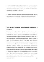 Záródolgozatok 'The Opportunities for Emerging Music Markets in the Changing Global Market Place', 21.                