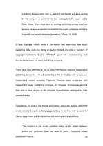 Záródolgozatok 'The Opportunities for Emerging Music Markets in the Changing Global Market Place', 24.                