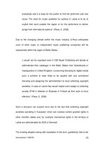 Záródolgozatok 'The Opportunities for Emerging Music Markets in the Changing Global Market Place', 25.                