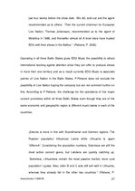 Záródolgozatok 'The Opportunities for Emerging Music Markets in the Changing Global Market Place', 27.                