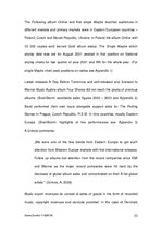 Záródolgozatok 'The Opportunities for Emerging Music Markets in the Changing Global Market Place', 33.                