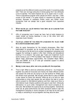 Záródolgozatok 'The Opportunities for Emerging Music Markets in the Changing Global Market Place', 81.                