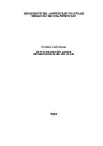 Kutatási anyagok 'Die psychologischen aspekte', 1.                