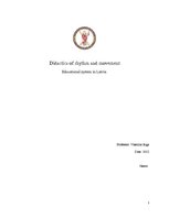 Kutatási anyagok 'Didactics of Rhythm and Movement', 1.                