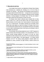 Összefoglalók, jegyzetek 'Educational Policies in EU and Lifelong Learning Program 2007-2013', 3.                