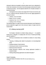 Összefoglalók, jegyzetek 'Educational Policies in EU and Lifelong Learning Program 2007-2013', 5.                