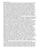 Esszék 'Defining Humaness', 1.                