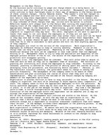 Esszék 'Management in the Near Future', 1.                