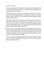 Esszék 'Is It Easy to Be Young?', 1.                