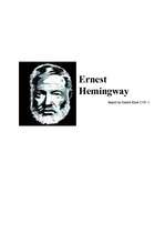 Kutatási anyagok 'Ernest Hemingway', 1.                