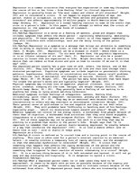 Esszék 'Depression', 1.                