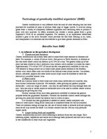 Összefoglalók, jegyzetek 'Genetically Modified Organisms', 3.                