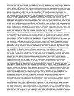 Esszék 'Community Policing in America', 1.                