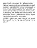 Esszék 'Community Policing in America', 2.                