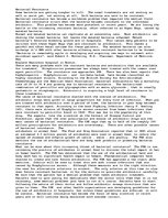 Esszék 'Bacterial Resistance', 1.                