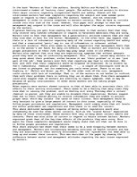 Esszék '"Workers at Risk" by Dorothy Nelkin and Michael S.Brown', 1.                