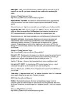 Összefoglalók, jegyzetek 'TV Vocabulary', 4.                