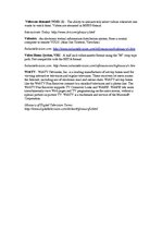 Összefoglalók, jegyzetek 'TV Vocabulary', 9.                