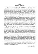 Esszék 'People in 1939-1945', 1.                