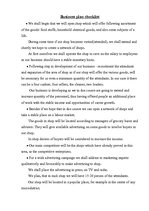 Összefoglalók, jegyzetek 'Business Plan Checklist', 1.                